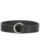 Attachment Classic Belt, Men's, Black, Leather