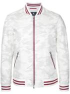 Loveless - Camouflage Bomber Jacket - Men - Cotton/polyurethane - 1, White, Cotton/polyurethane