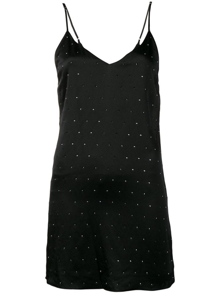 Amiri Studded Mini Dress - Black
