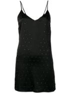 Amiri Studded Mini Dress - Black