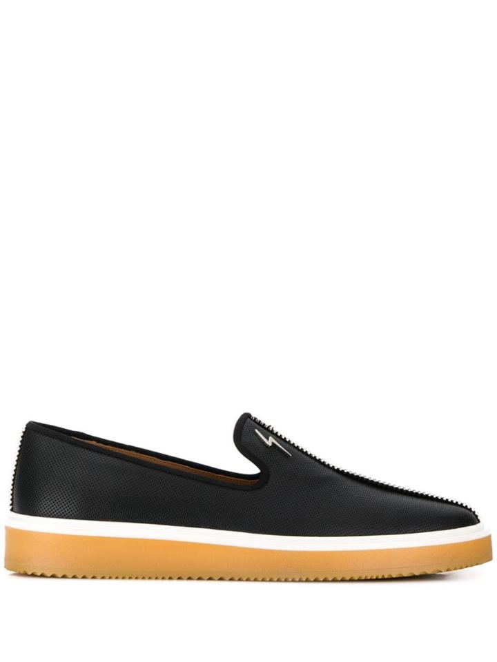 Giuseppe Zanotti Laceless Sneakers - Black