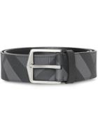 Burberry London Check Belt - Grey