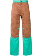 Mackintosh 0004 Chestnut & Turquoise 0004 Technical Trousers - Brown