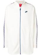 Nike Mid-length Banded Track Jacket - White