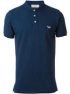 Maison Kitsuné Classic Polo Shirt, Men's, Size: Xxl, Blue, Cotton