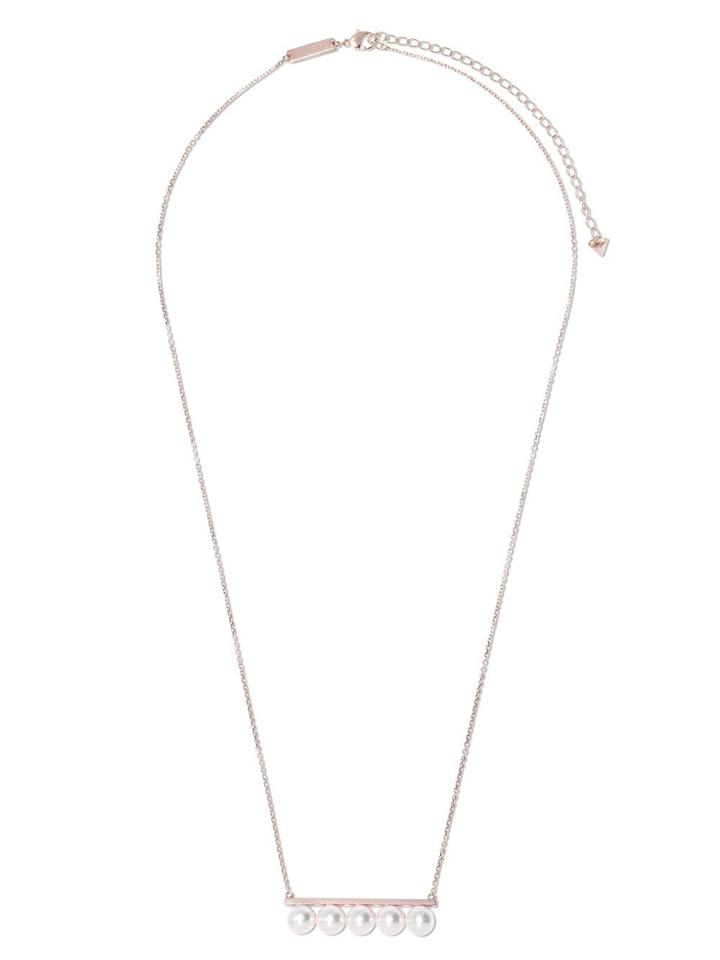 Tasaki 18kt Rose Gold Balance Signature Necklace - Sakura Gold