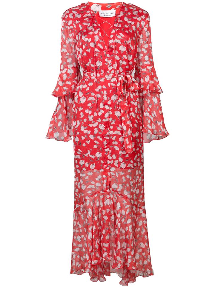 Raquel Diniz Arin Midi Dress - Red