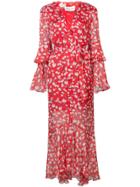 Raquel Diniz Arin Midi Dress - Red