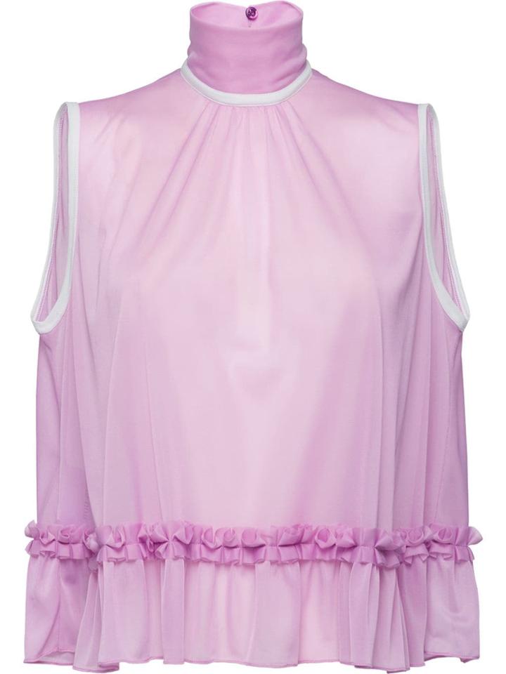Miu Miu Turtleneck Top - Pink