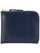 Comme Des Garçons Wallet Classic Zip Wallet - Blue