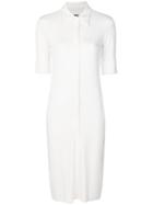 Mm6 Maison Margiela Shirt Dress - White