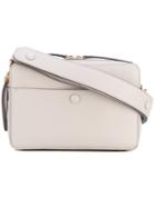Anya Hindmarch - 'the Stack' Crossbody Bag - Women - Leather/suede - One Size, Grey, Leather/suede