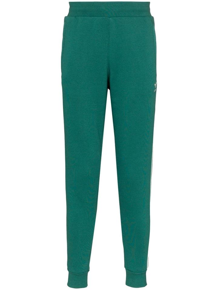 Adidas Firebird Stripe Jogging Trousers - Green
