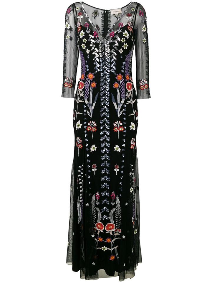 Temperley London Finale Embellished Dress - Black