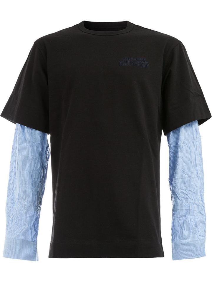 Juun.j Juun.j Jc8941p065 Black Cotton/polyester