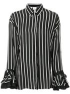 Versace Vintage Striped Shirt - Black