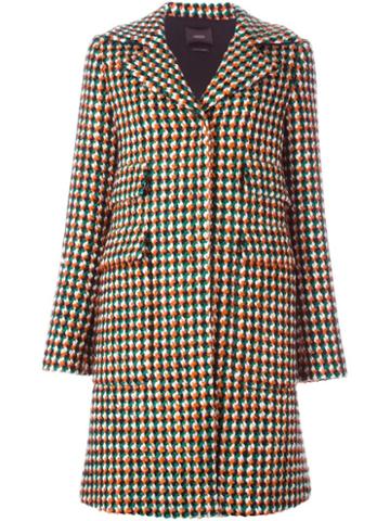 Odeeh Tweed Coat, Women's, Size: 38, Cotton/polyester/virgin Wool