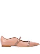 Malone Souliers Maureen Ballerina Shoes - Brown