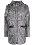 Desa 1972 Hooded Coat - Grey