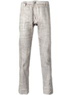 Devoa Anatomically Cut Trousers - Nude & Neutrals