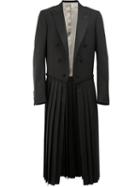 Gucci Embroidered Patch Tailcoat, Men's, Size: 44, Black, Silk/polyester/spandex/elastane/wool