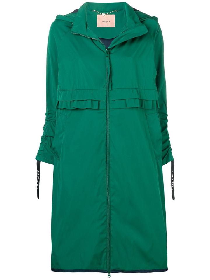 Twin-set Evergreen Raincoat