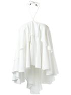 Andrea Bogosian Ruffled Top, Women's, Size: P, White, Viscose