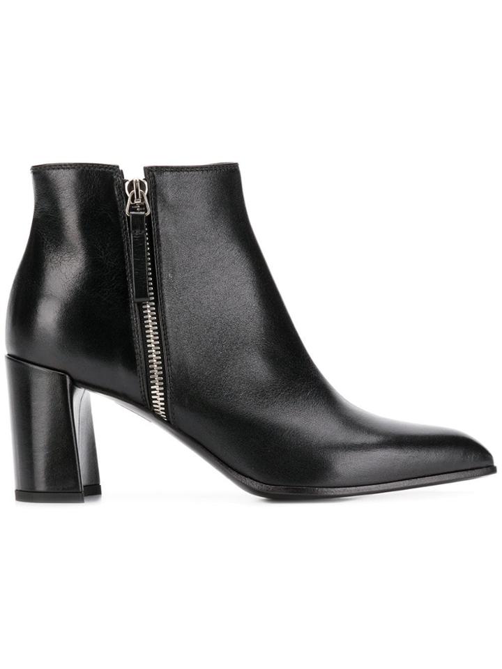 Premiata Classic Ankle Boots - Black