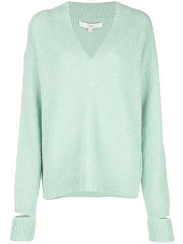 Tibi Cela Jumper - Green