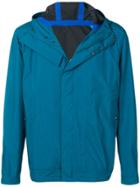 Ps Paul Smith Hooded Zip-up Jacket - Blue