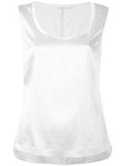 Fabiana Filippi Scoop Neck Top - Grey