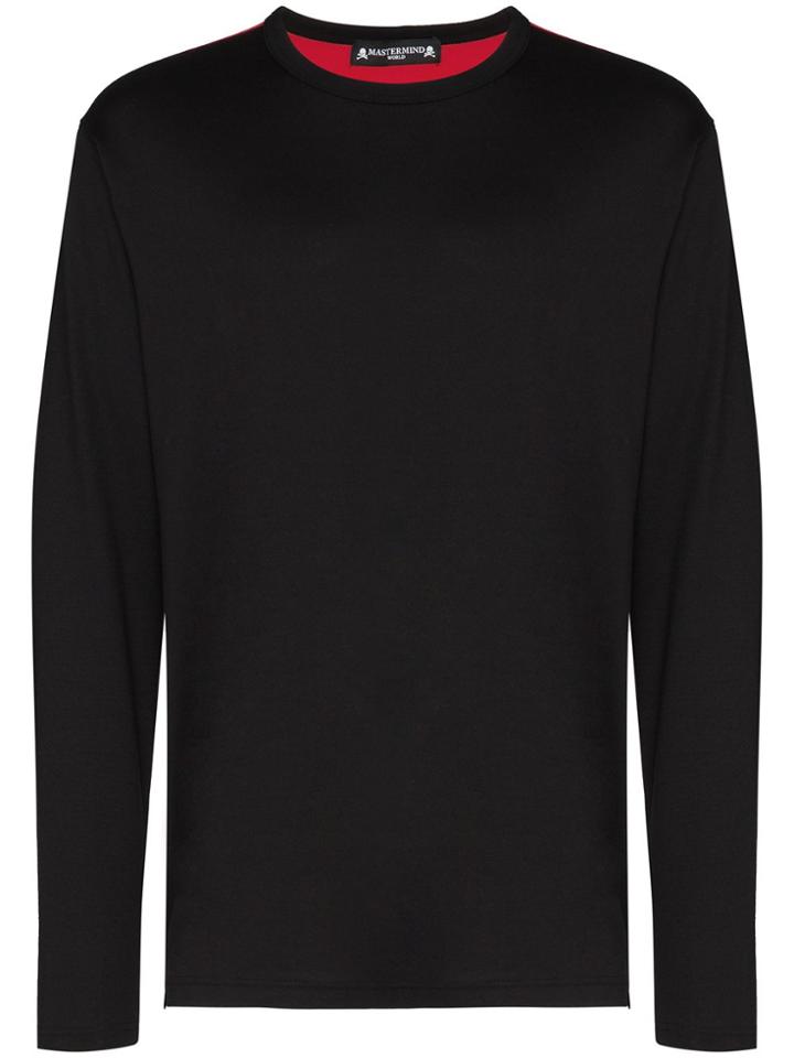 Mastermind Japan Contrast Back Panel Sweatshirt - White
