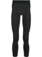 The Upside Fitted Cropped Leggings - Black