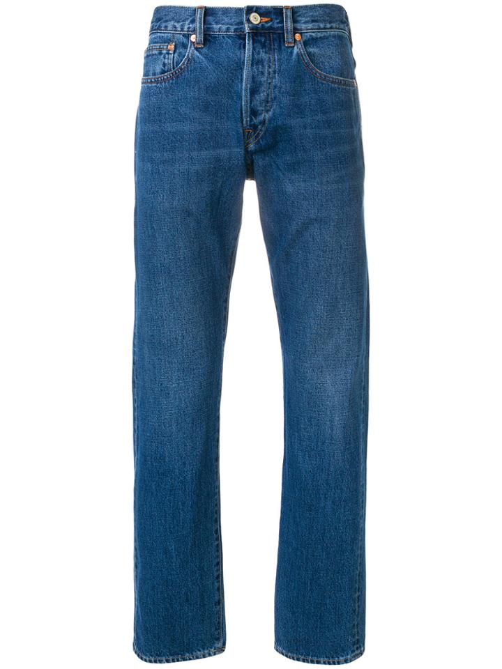 Ps By Paul Smith Rigid Western Twill Jeans - Blue
