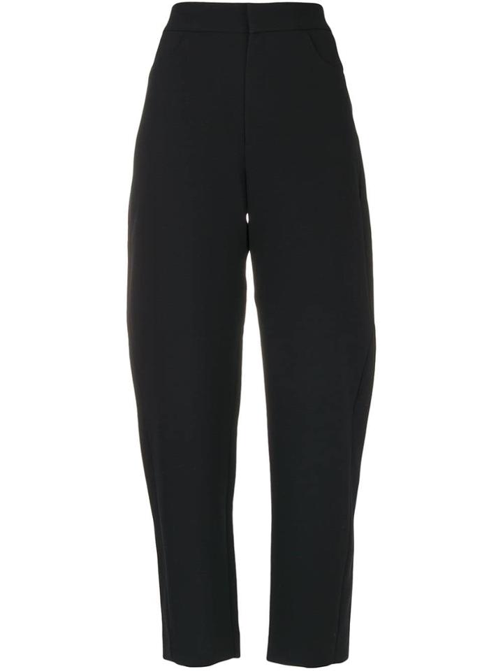 Toteme Straight Leg Trousers - Black