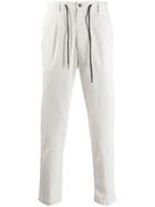 Barba Classic Jersey Trousers - White