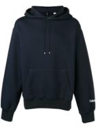 Oamc Rear Print Hoodie - Blue