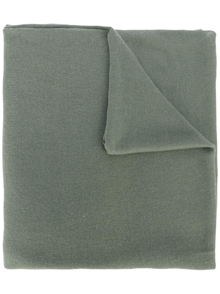 Liska - Classic Scarf - Women - Cashmere - One Size, Green, Cashmere