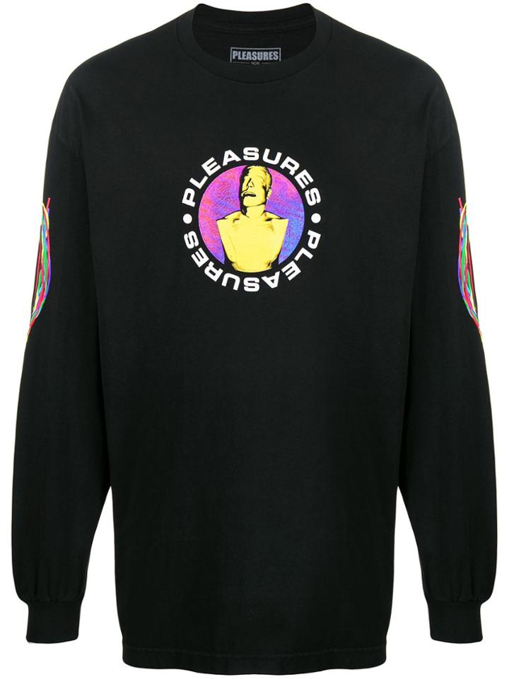 Pleasures Graphic-print Sweatshirt - Black