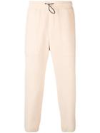 Drôle De Monsieur Drawstring Waist Track Pants - Neutrals