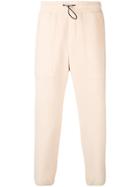 Drôle De Monsieur Drawstring Waist Track Pants - Neutrals