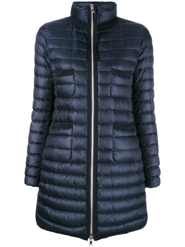Moncler Bogue Padded Coat - Blue
