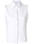 Majestic Filatures Sleeveless Blouse - White