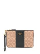 Coach Small Colour Block Wristlet Clutch - Neutrals