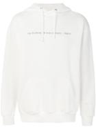 Ih Nom Uh Nit Printed Hoodie - White