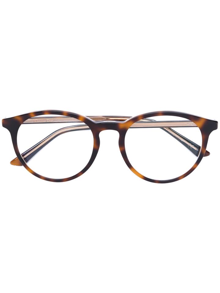 Dior Eyewear Montaigne Glasses - Brown