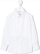 Dolce & Gabbana Kids Cutaway Collar Shirt, Boy's, Size: 10 Yrs, White