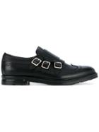 Alexander Mcqueen Three Strap Monk Shoes - Black
