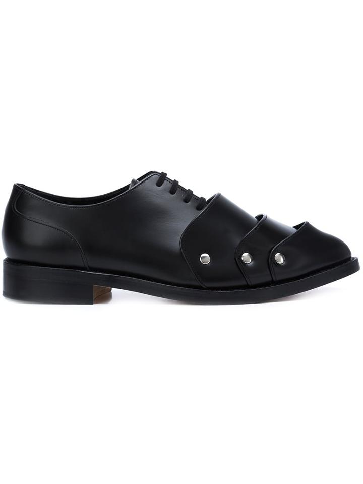 Comme Des Garçons Homme Plus Amour Panelled Derby Shoes