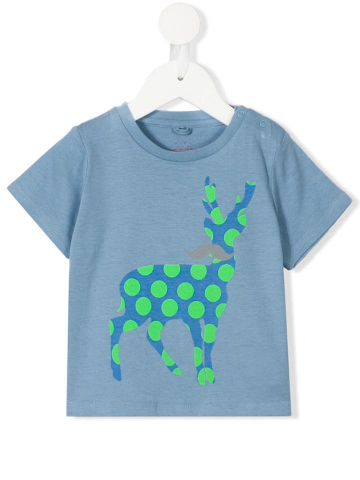 Stella Mccartney Kids - Chuckle T-shirt - Kids - Cotton - 9 Mth, Blue